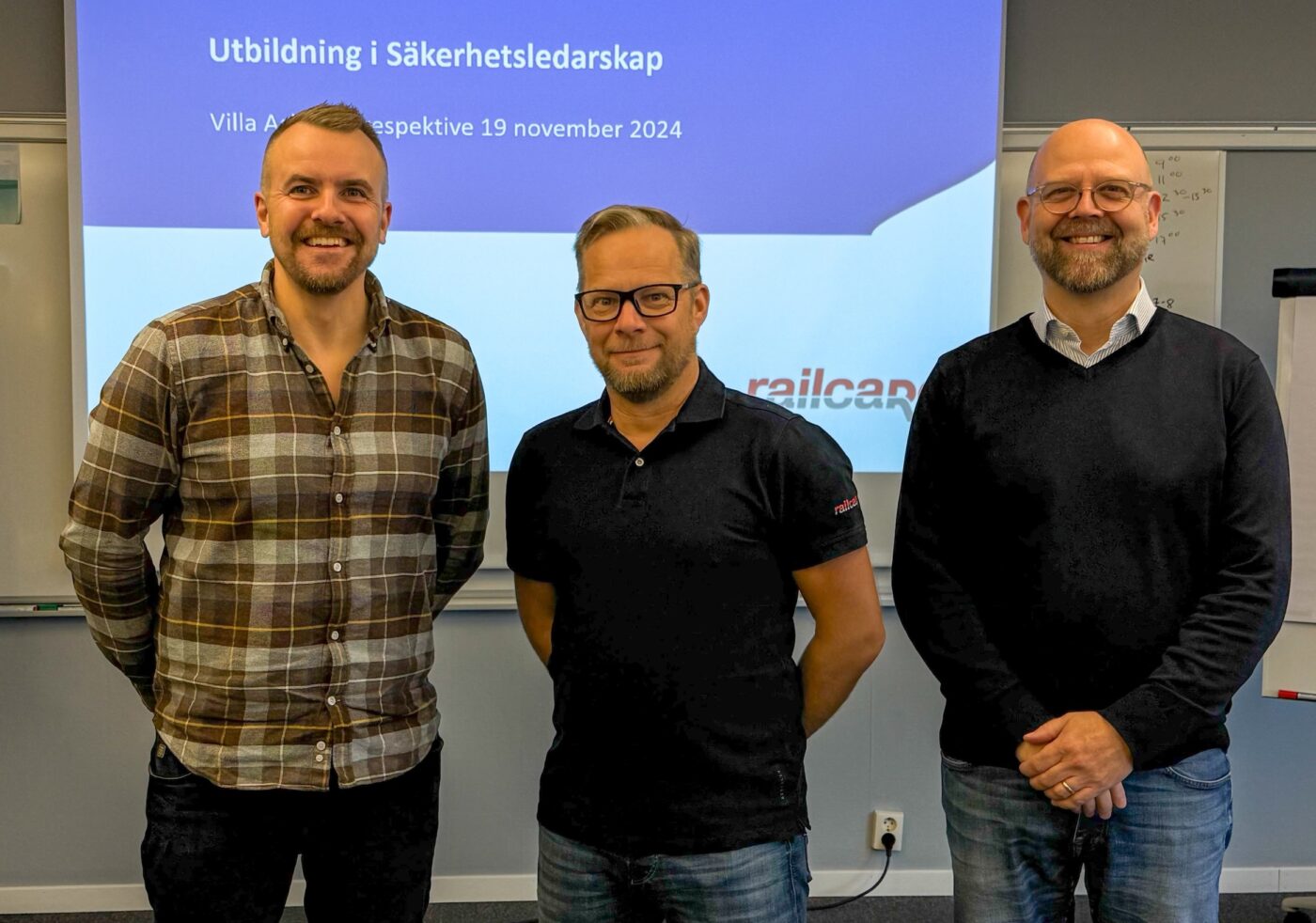 Railcare has Sweden's first ERA-qualified teachers in safety leadership