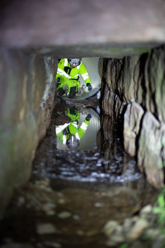 Drainage is crucial for a functioning railway