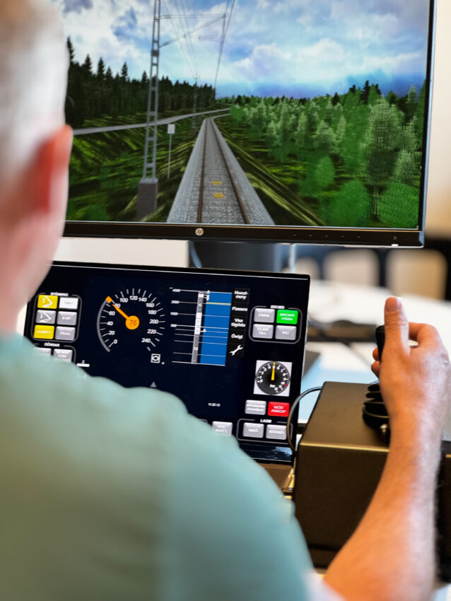 Railcare redo för det nya trafikstyrningssystemet med hjälp av ETCS-simulator