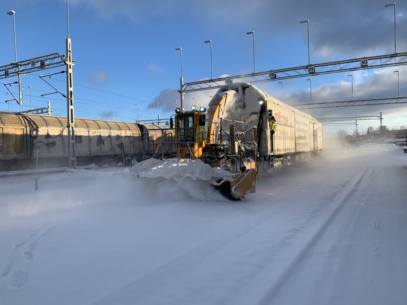 Railcare har tecknat ett snöröjningskontrakt med Trafikverket, till ett totalt värde av 355 MSEK